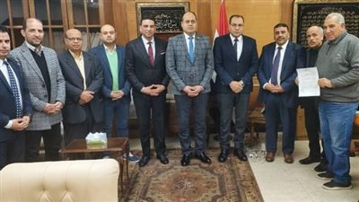 توقيع عقد شراء ملعب أرض شركة الجوت لصالح نادى بلبيس الرياضي