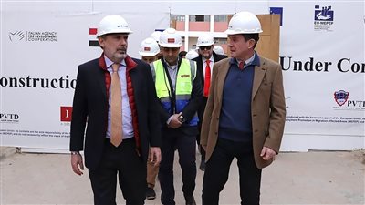 السفير الإيطالي بالقاهرة يتابع