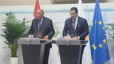الخارجية: لقاء شكري مع الرئيس القبرصي عكس خصوصية العلاقات بين البلدين
