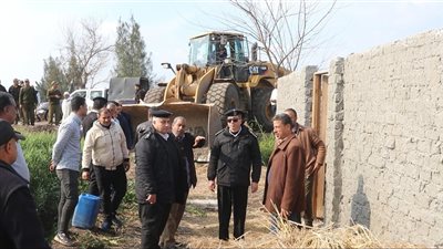 تنفيذ 23 قرار إزالة على أملاك الدولة بسيدي سالم  