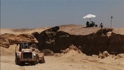 بلدوزورات فى موقع تراث عالمى جريمة فى حق الآثار والحضارة المصرية