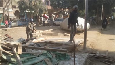 نائب محافظ القاهرة تتابع تنفيذ ازالات للموجه الـ22 بحي حلوان 