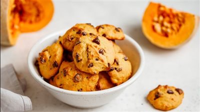 بديل صحي لأولادك| طريقة عمل كوكيز القرع بالشوكولاتة