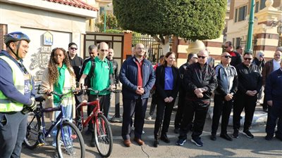 عبدالعال: هدفنا نشر ثقافة استخدام الدراجات فى القاهرة