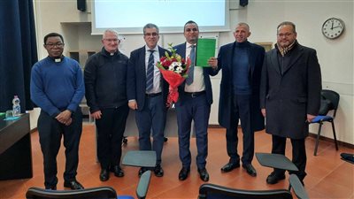 أول مصري وأزهري يحصل على درجة الماجستير باللغة الإيطالية