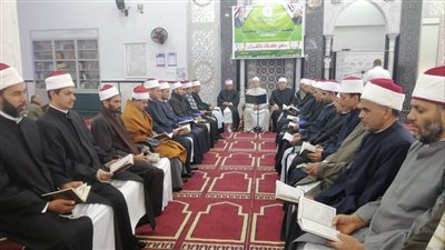  افتتاح مسجد الغفران بقرية أبو العزائم بسيدي سالم