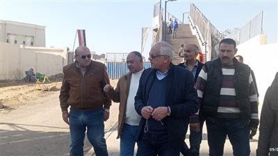 محافظ الجيزة يتابع انتهاء أعمال إصلاح كسر بأحد خطوط المياه بالمهندسين