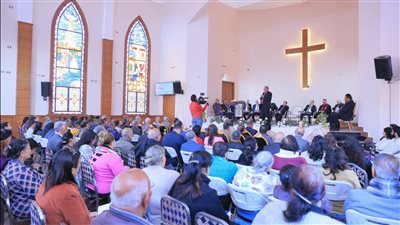  رئيس الإنجيلية يشهد نشاطًا مكثفًا  في الصعيد ..شاهد