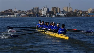 نادي القناة يفوز بالمراكز الأولى فى كأس الجمهورية للتجديف بالإسماعيلية
