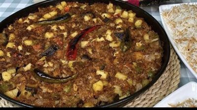 اصنعي صينية الخضار باللحم المفروم وتمتعي بمذاق لذيذ