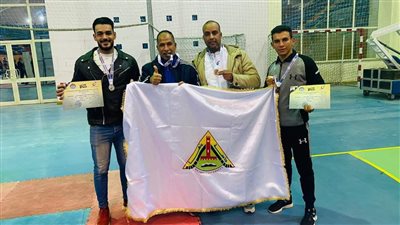 جامعة بنها تحصد المركز الأول في بطولة الشهيد الرفاعي 