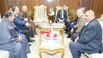 أهالي ميت البيضا ومشيرف يشكرون محافظ المنوفية على إنجاز مشروع الصرف