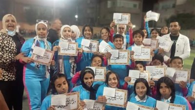 ختام ناجح لأنشطة نصف العام بإدارة شباب بلبيس 