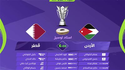 مشاهدة مباراة الأردن وقطر بث مباشر يلا شوت اليوم في نهائي كأس أمم آسيا