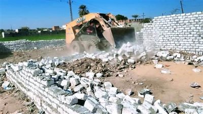 إزالة 170 حالة تعدٍ بالمرحلة الأولى من الموجة الـ22 ببنى سويف