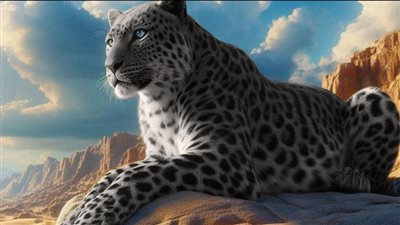 النمر العربي.. رمز الجمال البري المهدد بالانقراض