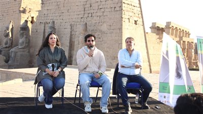 حسن الرداد من الأقصر: ماصنعه سمير غانم ليس سهلًا 