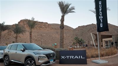 تجربة قيادة للسيارة X-Trail الجديدة بحضور قيادات نيسان مصر