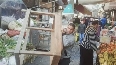 رفع 681 حالة إشغال طريق مخالف بالبحيرة