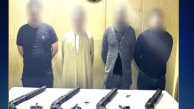 القبض على عامل مُتورط في تجارة السلاح الناري بالبدرشين