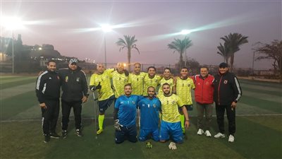 فريق المقاولون للساق الواحدة يستعد للمشاركة في الدوري 