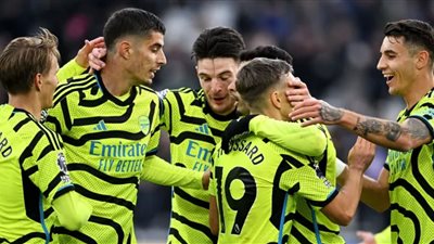 اَرسنال يقسو على بيرنلي في الدوري الإنجليزي