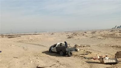 مصرع 4 رجال شرطة في انقلاب سيارة على صحراوي قنا