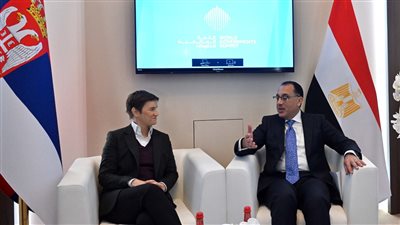 رئيس الوزراء يلتقي نظيرته الصربية لبحث سُبل تعزيز التعاون المشترك