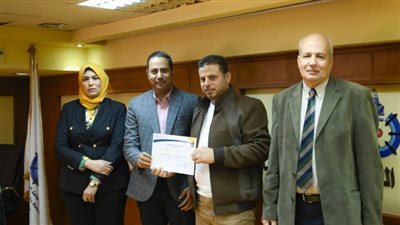 طلاب بجامعة القناة يفوزون بجائزة عالمية للأمم المتحدة 