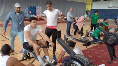 انطلاق بطولة الجامعات للتجديف داخل الصالات 