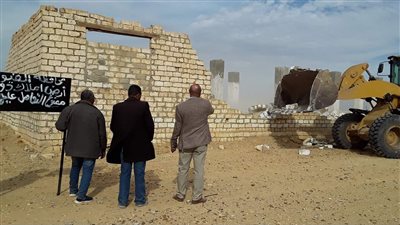 إسترداد 109 فدان من أراضي أملاك الدولة بالفيوم 