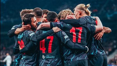 مانشستر سيتى ينهي الشوط الأول متقدما على كوبنهاجن في دوري الابطال 