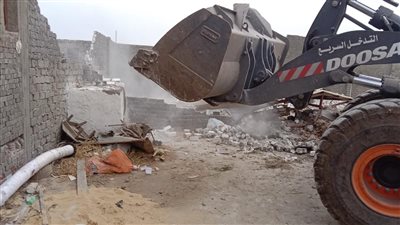 إزالة 22 حالة تعدٍ على أراضي أملاك الدولة بالغربية 