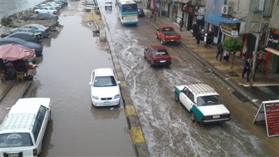 طقس بارد وأمطار غزيرة تضرب محافظة البحيرة 