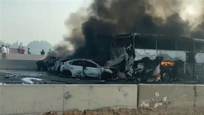   وسط صراخ وعويل.. أهالى  ضحايا حادث العامرية يتعرفون على ذويهم بمستشفى الإسكندرية 