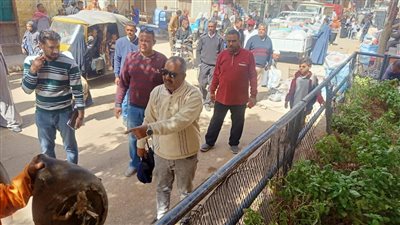 تحرير ١٩ مخالفة إشغال طريق ورفع ١٠ أطنان مخلفات بمدينة قوص