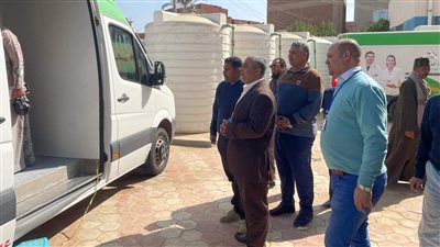 توقيع الكشف الطبي على 1400 مواطن بقرية الياس في الفيوم 