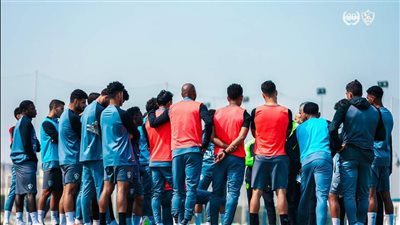مران الزمالك...محاضرة فنيه من جوميز للاعبين
