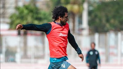 مران الزمالك..أحمد حمدى يواصل البرنامج التأهيلي 