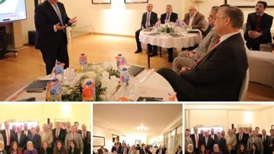 رئيس جامعة العريش يشارك في جلسة حوارية حول 