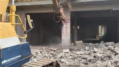 إزالة 13 حالة تعدٍ على املاك الدولة بدمياط 