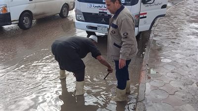 الأمطار الرعدية تضرب مدن البحيرة 