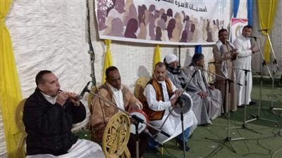 عرض فني لفرقة عرب الفيوم البدوية بقرية تطون