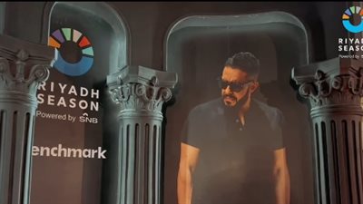 محمد حماقي| تحضيرات استثنائية لحفل موسم الرياض.. صور 