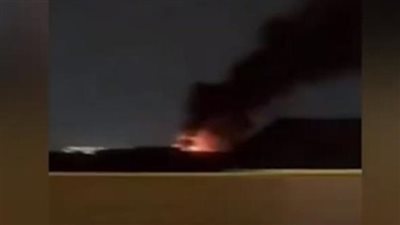 انفجار ضخم في شركة كيماويات قرب العاصمة الإيرانية (فيديو)