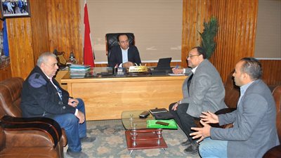 وكيل صحة سوهاج يستقبل نقيب أطباء سوهاج و وفداً من النقابة 