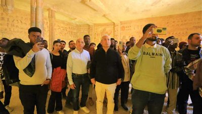 رحلة ترفيهية للطلاب الوافدين بجامعة المنيا 