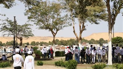جولة لأطفال المحافظات الحدودية بحديقة فريال بأسوان ضمن مشروع 