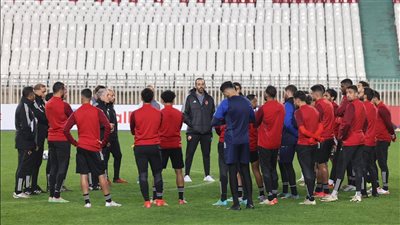 الأهلي يستأنف تدريباته استعدادًا لمباراة ميدياما الغاني