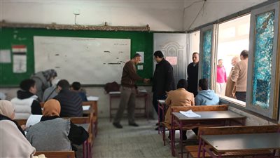 وكيل تعليم الغربية يتابع لجنه تظلمات الشهادة الإعدادية